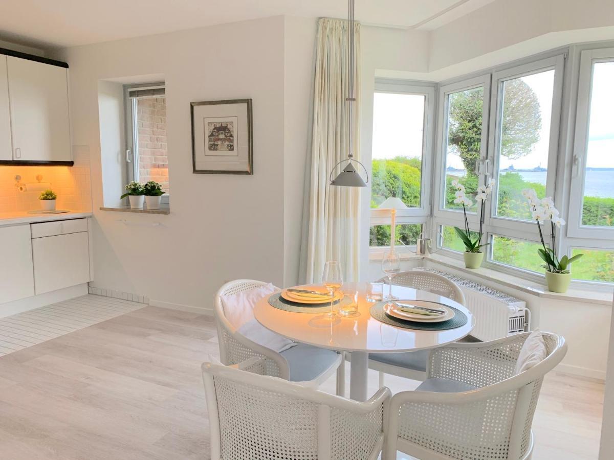 Ferienwohnung Strandhüpfer - direkt am Meer Eckernförde Exterior foto